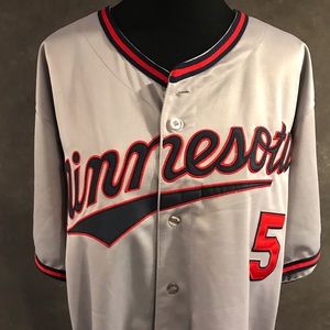 Minnesota Twins 50th Cuddy Jersey